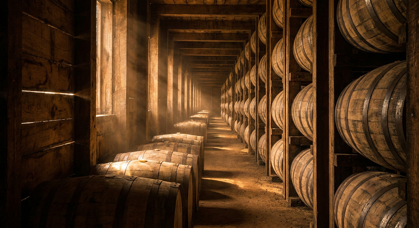 Charred new oak. Six Kentucky summers.